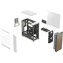 Корпус FRACTAL DESIGN North Chalk White TG Clear Tin (FD-C-NOR1C-04)