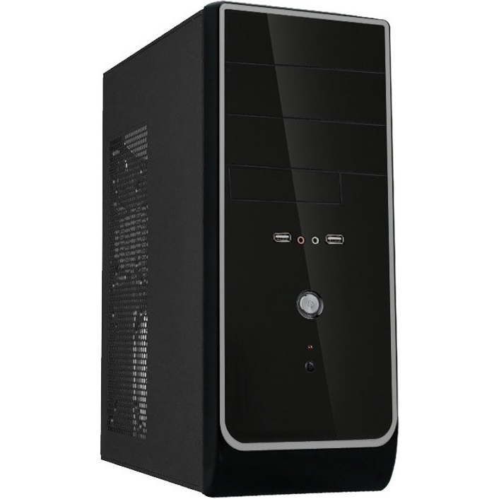 Корпус LOGICPOWER 0110 450W 12 cm Black