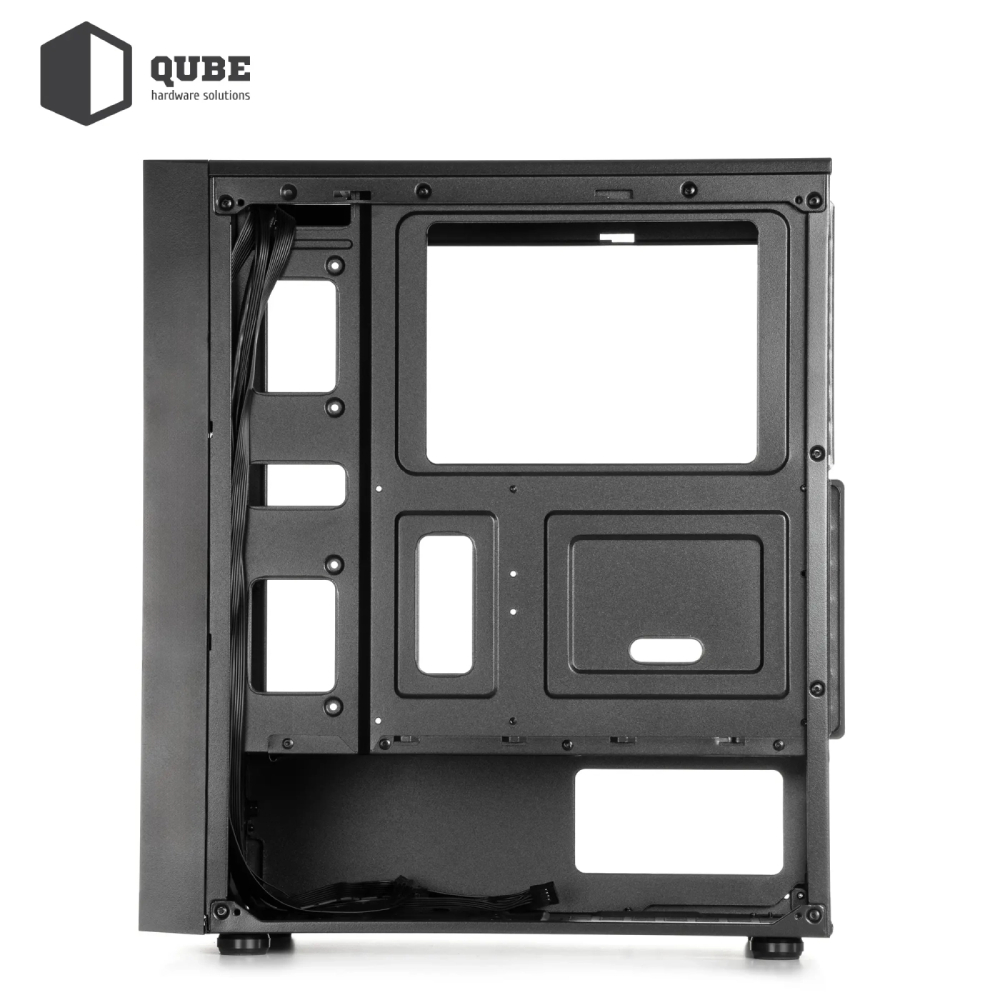 Зображення Корпус QUBE CARNIVAL Black (CARNIVAL_FCNU3)