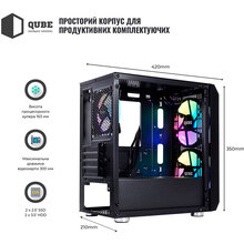 Корпус QUBE NEPTUNE MINI (QB08N_FCNU3)