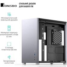 Корпус JONSBO D40 Aluminum Silver