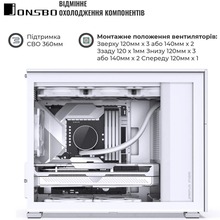 Корпус JONSBO D31 MESH White