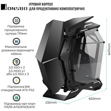 Корпус JONSBO MOD-3 Black