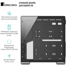 Корпус JONSBO U5 Aluminum Black