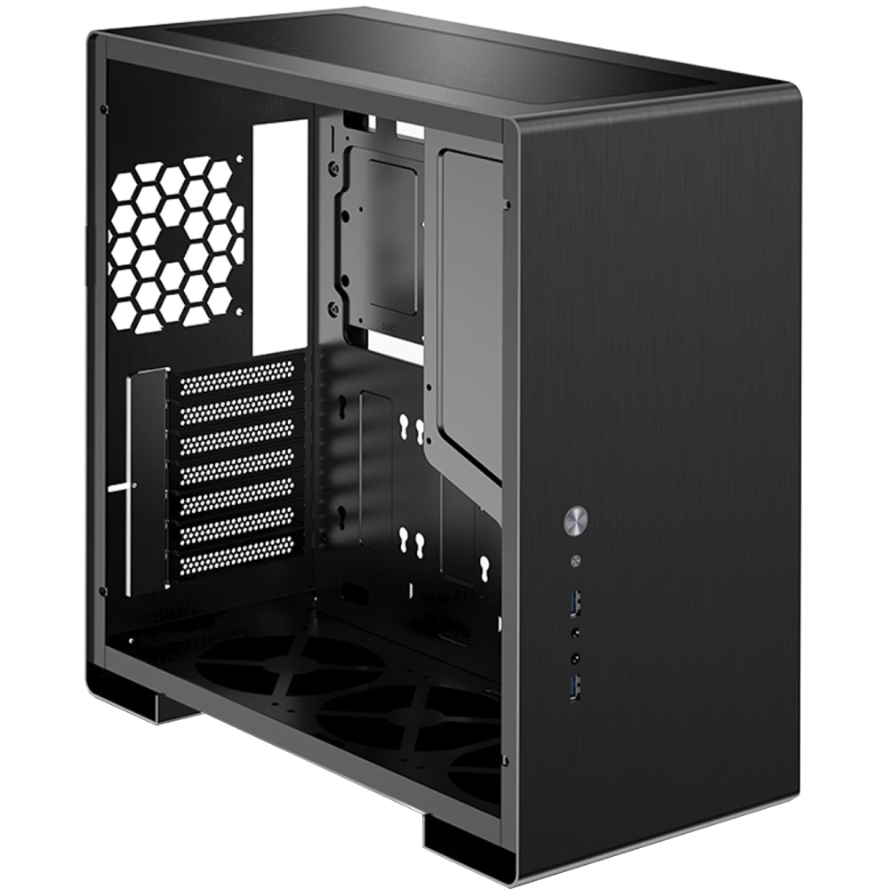 Корпус JONSBO U5 Aluminum Black Тип Midi-Tower