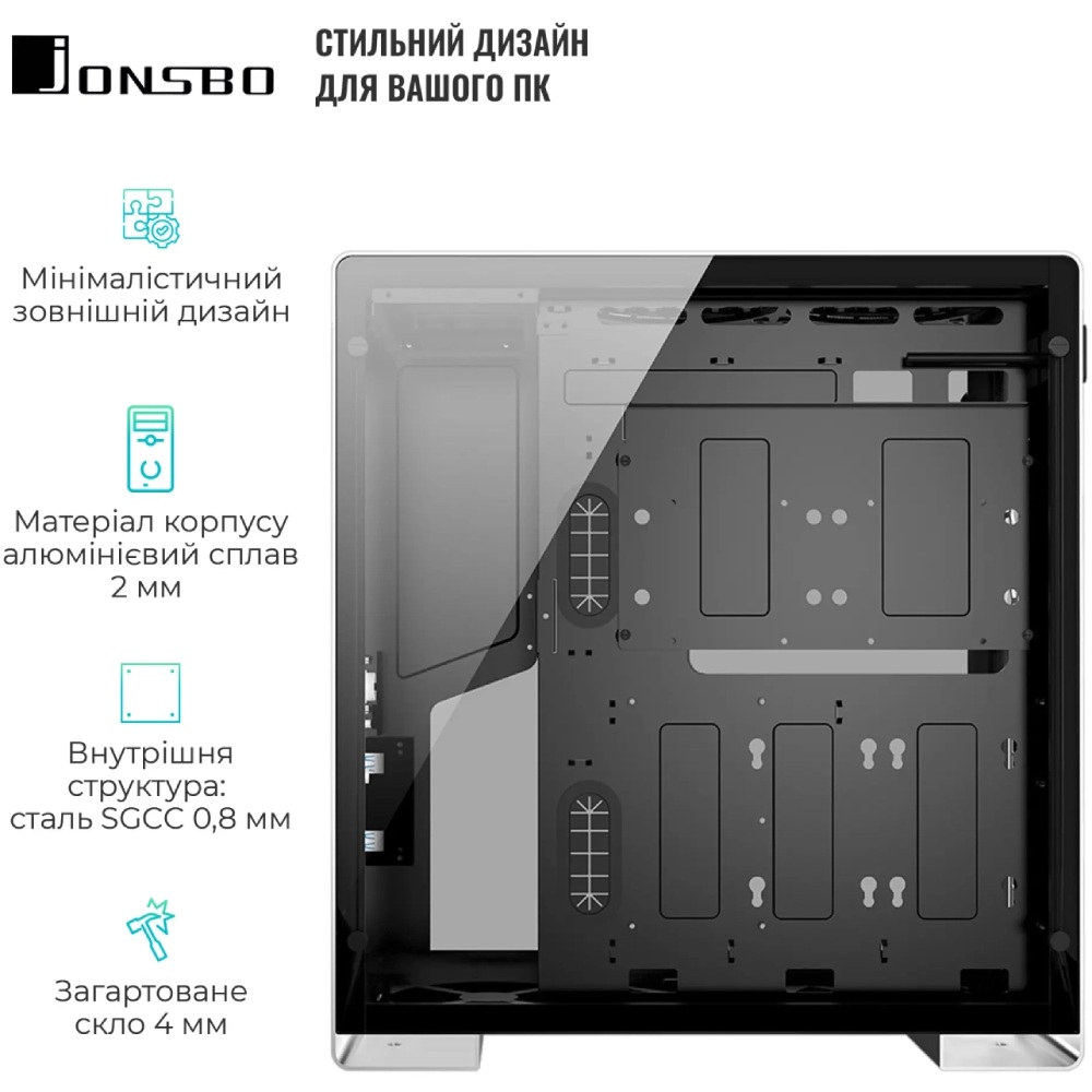 Покупка Корпус JONSBO U5 Aluminum Silver