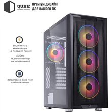 Корпус QUBE GALAXY Black (GALAXY_FCNU3)