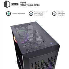 Корпус QUBE BLOCK Black (BLOCK_FMMU3)