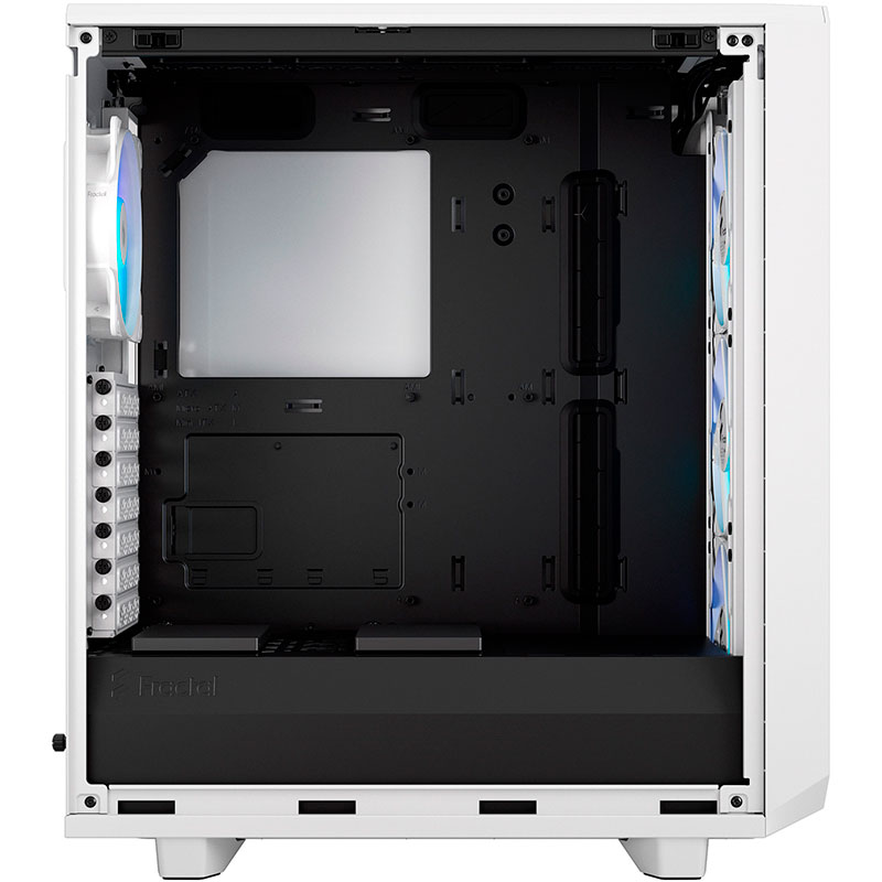 Зовнішній вигляд Корпус FRACTAL DESIGN Meshify 2 Compact RGB White TG (FD-C-MES2C-08)