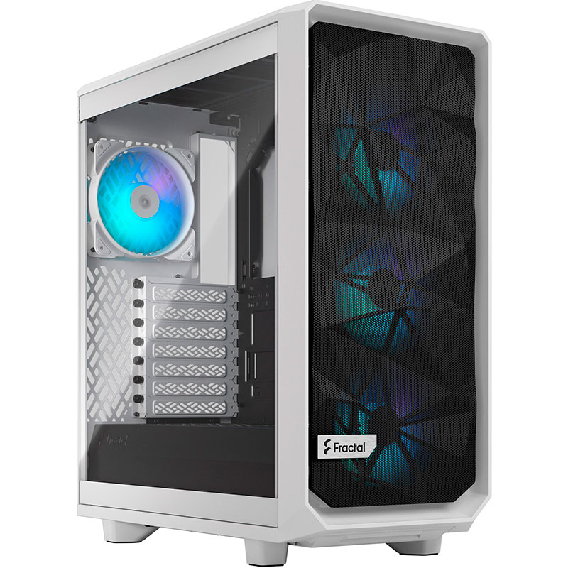 Корпус FRACTAL DESIGN Meshify 2 Compact RGB White TG (FD-C-MES2C-08)