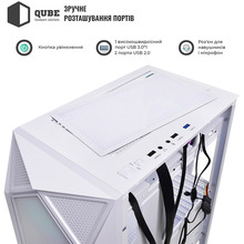 Корпус QUBE SNOW White (SNOW_FMMU3)