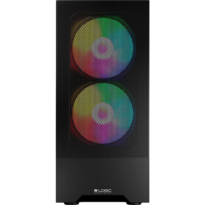Корпус LOGICCONCEPT Arya ARGB Midi Black (AT-ARYA-10-000000-0002) Призначення для настільного комп'ютера