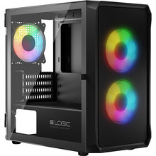 Корпус LOGICCONCEPT Portos ARGB Mini Black (AM-PORTOS-10-0000000-0002)
