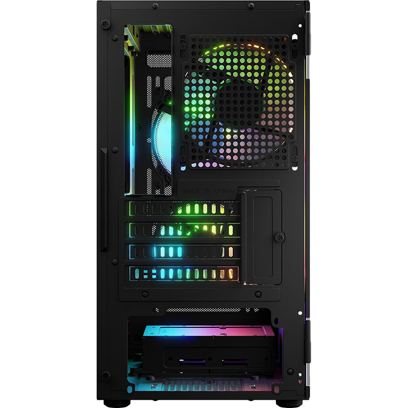 Покупка Корпус LOGICCONCEPT Portos ARGB Mini Black (AM-PORTOS-10-0000000-0002)