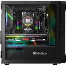 Корпус LOGICCONCEPT Portos ARGB Mini Black (AM-PORTOS-10-0000000-0002)