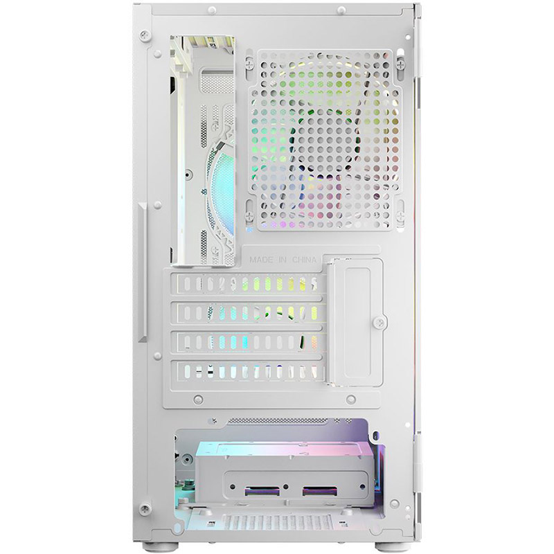 Корпус LOGICCONCEPTPortos ARGB Mini White (AM-PORTOS-20-0000000-0002) Максимальна довжина відеокарти 340