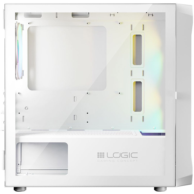 Замовити Корпус LOGICCONCEPTPortos ARGB Mini White (AM-PORTOS-20-0000000-0002)