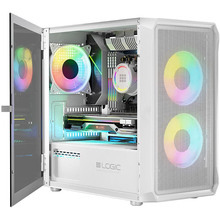 Корпус LOGICCONCEPTPortos ARGB Mini White (AM-PORTOS-20-0000000-0002)