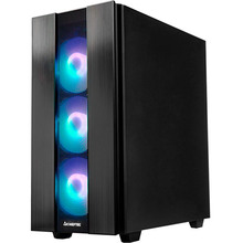 Корпус CHIEFTEC Gaming Hunter 2 Tempered Glass Edition Black (GS-02B-OP)