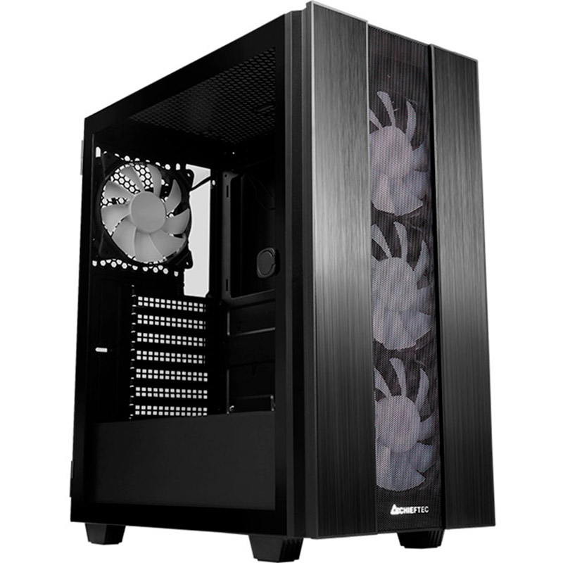 Корпус CHIEFTEC Gaming Hunter 2 Tempered Glass Edition Black (GS-02B-OP) Розмір материнської плати (макс.) ATX