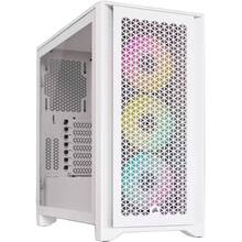 Корпус CORSAIR iCUE 4000D RGB AirFlow White (CC-9011241-WW)