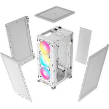 Корпус CORSAIR 2000D RGB Airflow White (CC-9011247-WW)
