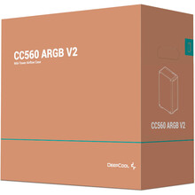 Корпус DEEPCOOL CC560 ARGB V2  без БП (R-CC560-BKTAA4-G-2)