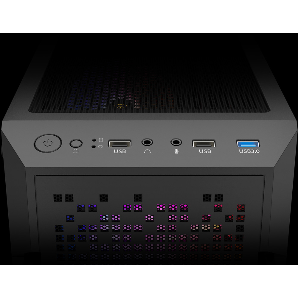 Корпус GAMDIAS AURA GC7 (4712960139756) Розмір материнської плати (макс.) ATX