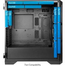 Корпус CHIEFTEC APEX AIR Black (GA-01B-M-OP)