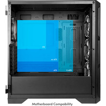 Корпус CHIEFTEC APEX GA-01B-TG-OP 4x120mm A-RGB, E-ATX, без БЖ, Black