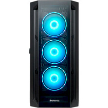 Корпус CHIEFTEC APEX GA-01B-TG-OP 4x120mm A-RGB, E-ATX, без БЖ, Black