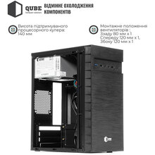 Корпус QUBE QB27M 400W Black (QB27M_MN4U3)