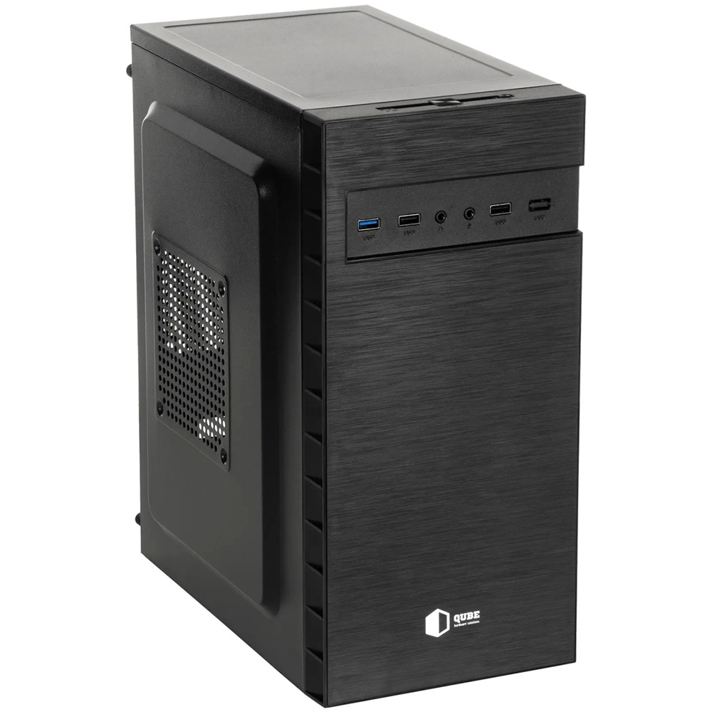 Зовнішній вигляд Корпус QUBE QB27M 400W Black (QB27M_MN4U3)