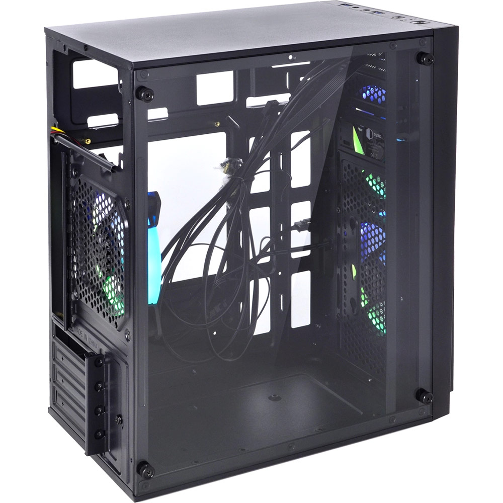 Корпус QUBE QBC01 Black (QBC01_FCNU3) Розмір материнської плати (макс.) micro-ATX