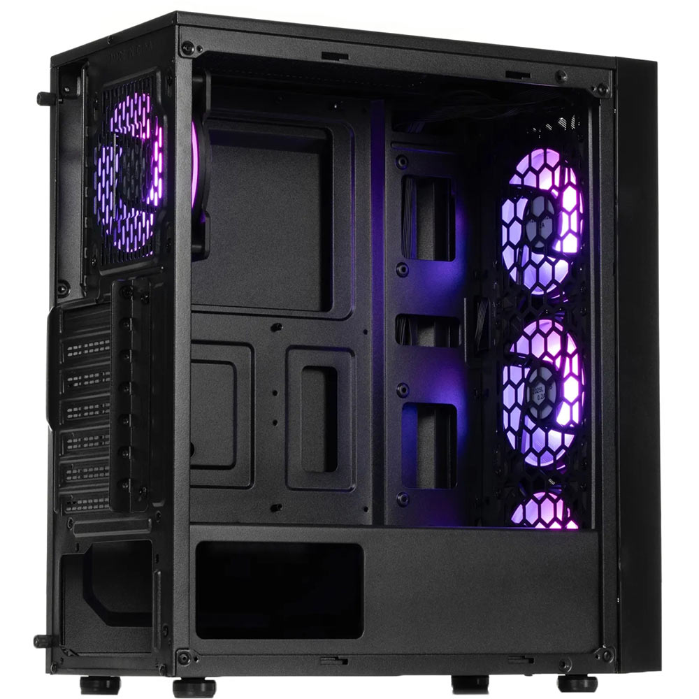 Корпус QUBE CARNIVAL Black 4Fan (CARNIVAL_FFNU3) Призначення для настільного комп'ютера