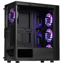 Корпус QUBE CARNIVAL Black 4Fan (CARNIVAL_FFNU3)