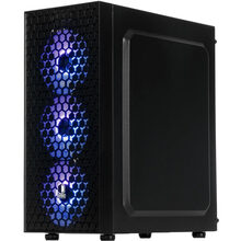 Корпус QUBE CARNIVAL Black 4Fan (CARNIVAL_FFNU3)