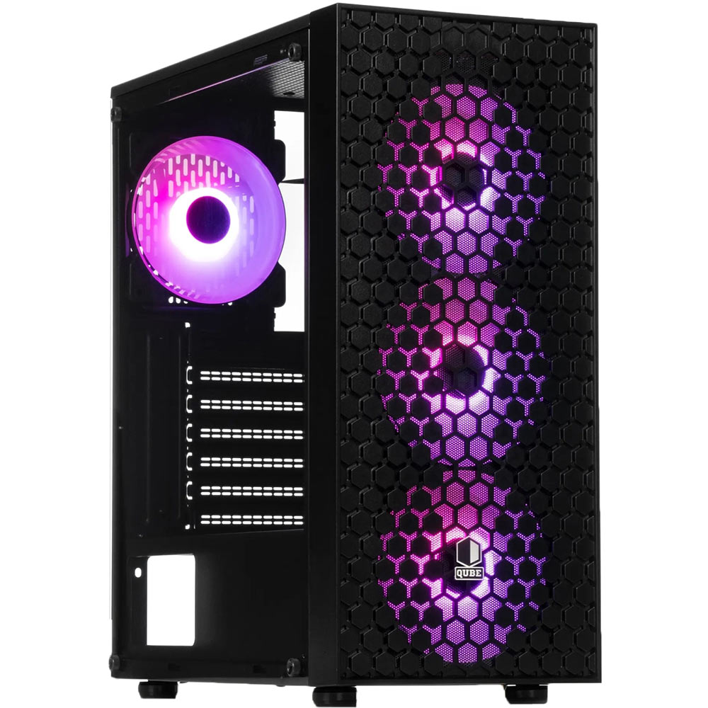 Корпус QUBE CARNIVAL Black 4Fan (CARNIVAL_FFNU3)