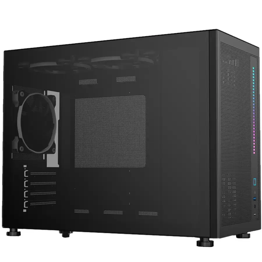 Корпус 1STPLAYER Mi6-1F2-BK Black (Mi6-1F2-BK) Размер материнской платы (макс.) micro-ATX