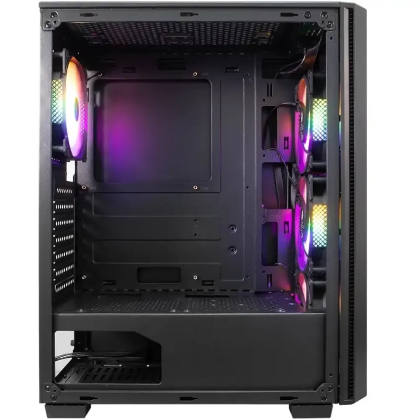 Корпус 1STPLAYER V4-4F1 Black (V4-4F1) Размер материнской платы (макс.) micro-ATX