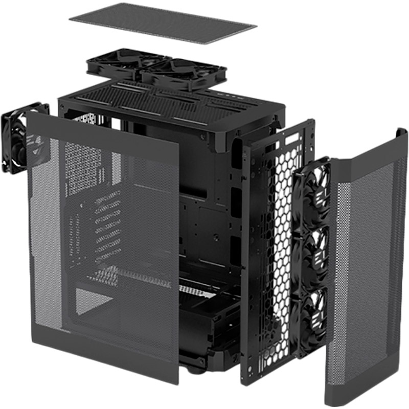 Корпус Zalman I4 Black (I4BLACK) Размер материнской платы (макс.) ATX