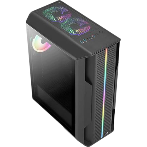 Корпус AEROCOOL Splinter Duo-G-BK-v1 Black (ACCM-PB26033.11) Размер материнской платы (макс.) ATX