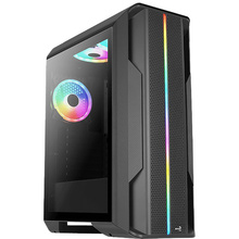 Корпус AEROCOOL Splinter Duo-G-BK-v1 Black (ACCM-PB26033.11)