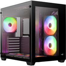 Корпус AEROCOOL Dryft-G-BK-v2 Black (ACCM-ES01163.11)