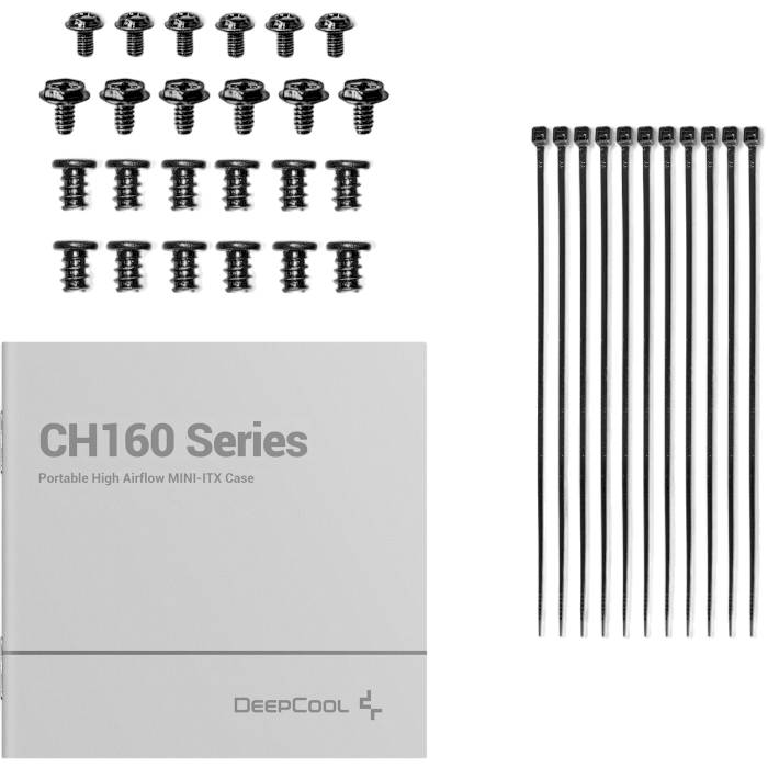 В Украине Корпус DEEPCOOL CH160 без БП Black (R-CH160-BKNGI0-G-1)