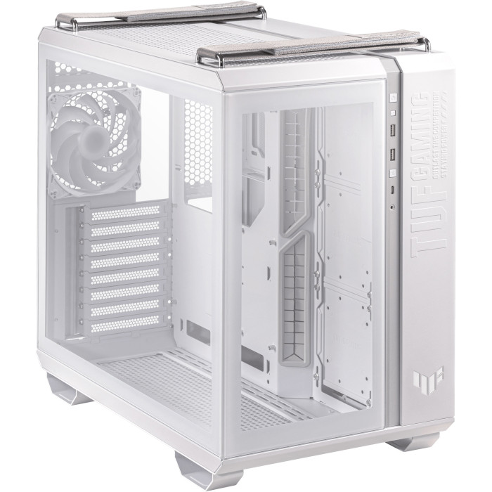 Корпус ASUS TUF Gaming GT502 Plus White без БЖ (90DC0093-B19000) Максимальная длина видеокарты 400