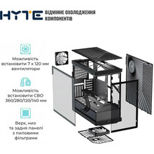 Корпус HYTE Y40 Black (CS-HYTE-Y40-B)