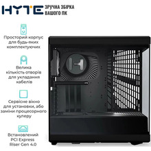 Корпус HYTE Y40 Black (CS-HYTE-Y40-B)