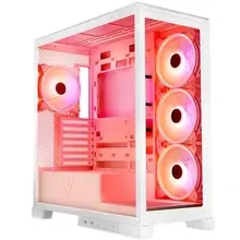 Корпус MODECOM VOLCANO SPACE APEX ARGB WHITE без БП ATX (AT-SPACE-PG-20-000000-000)