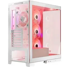 Корпус MODECOM VOLCANO SPACE APEX ARGB WHITE без БП ATX (AT-SPACE-PG-20-000000-000)